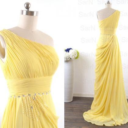 Daffodil Long Prom Dresses, Custom Daffodil One..