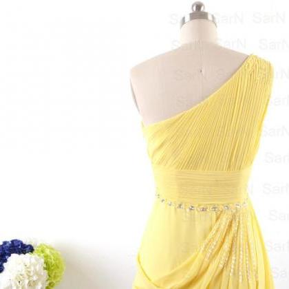 Daffodil Long Prom Dresses, Custom Daffodil One..